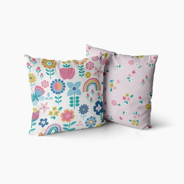 Flower Garden Cushion Covers - Happy Linen Company