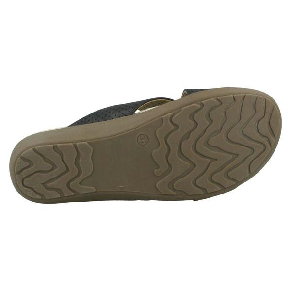 Eaze Ladies Eaze Cross Strap Mules F00295