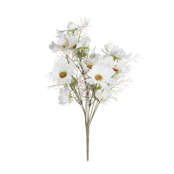 Hill Interiors Artificial Cosmos Single Stem - Cream - 