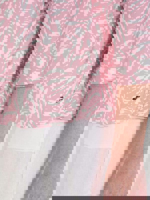 TIGI Notch Neck Squiggle Top