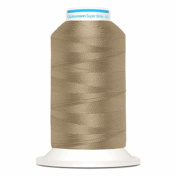 Gutermann Super Brite Polyester 40 Embroidery Thread 1000m Polyester Thread Suitable For Embroidery