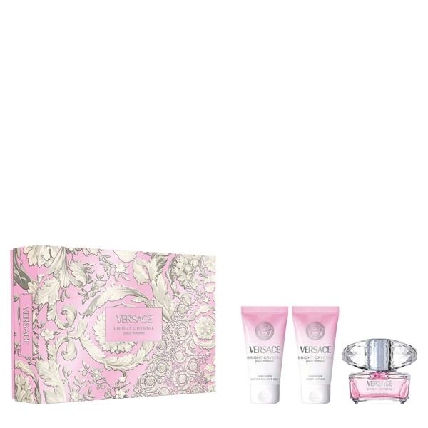 Versace Bright Crystal Eau de Toilette Spray 50ml Gift Set