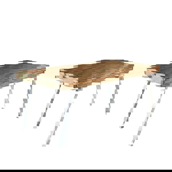 IH Design Aaron Wood & Metal Medium Dining Table 1.5m