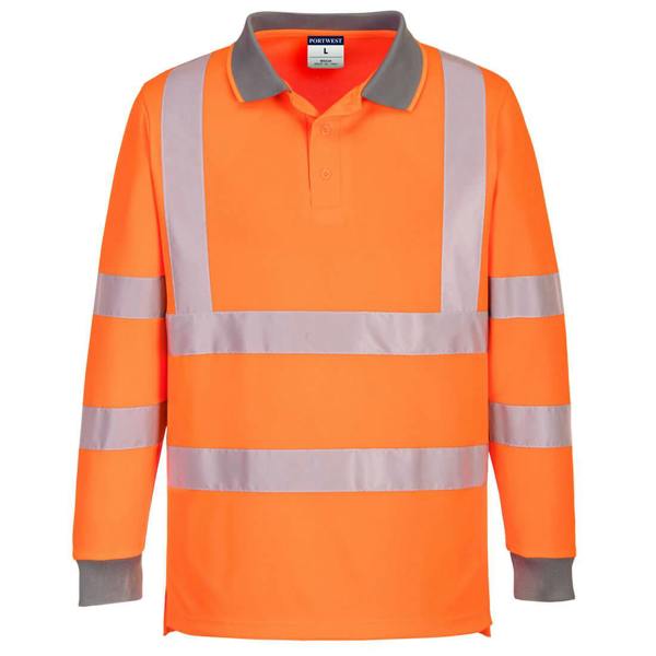 Eco Hi-Vis Polo Shirt L/S (6 Pack) - Hi-Vis Trousers