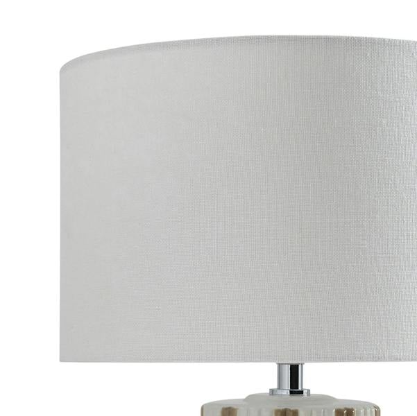 Lewis Taupe & Off White Ceramic Table Lamp