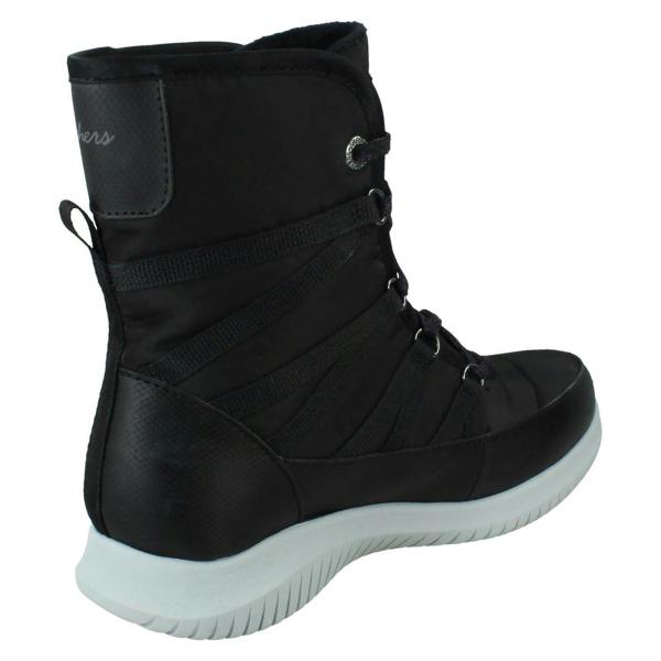 Skechers Ladies Skechers Boots Ultra Flex Cold Out 44345