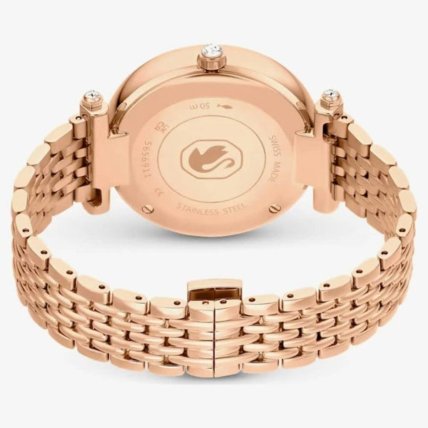 Swarovski Ladies Crystalline Rose Gold Watch 5656911