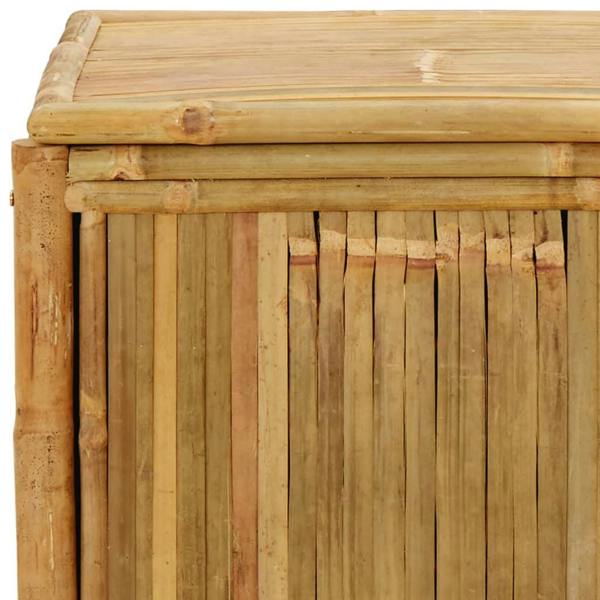 Berkfield Garden Storage Box 60x52x55cm Bamboo