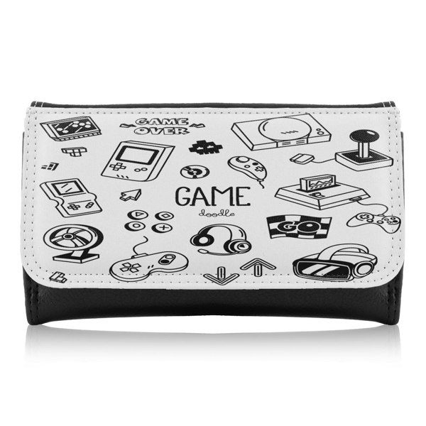 Benjamin Tate Design Game Doodles Maxi Purse