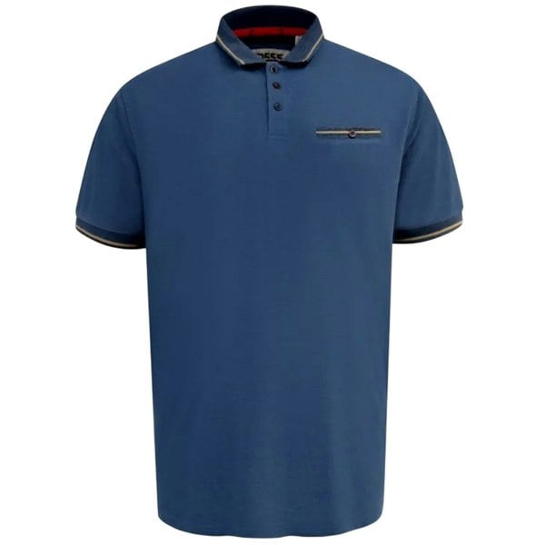 Duke Mens D555 Redditch Pique Kingsize Polo Shirt - Blue