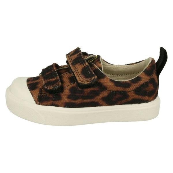 Clarks Childrens Boys Girls National Geographic Detailed Shoes City Geo T