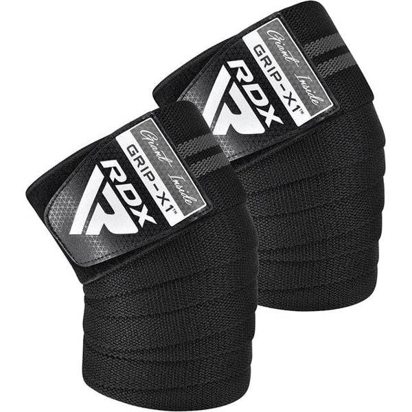 RDX Sports GYM KNEE WRAP R11 BLACK/GREY