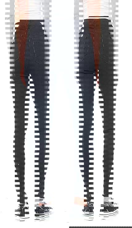 Smart Living Women's Stylish Skinny Fit Denim Jeggings with Pockets - Trendy & Comfy - Black