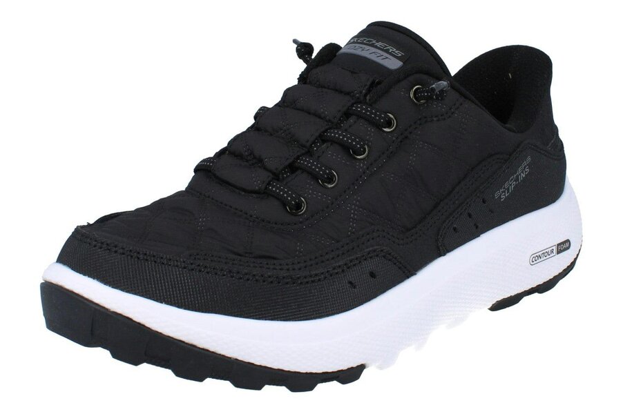 Skechers Hands Free Slip-Ins Urban Explore Womens Trainers 180277 Shoes  BKW