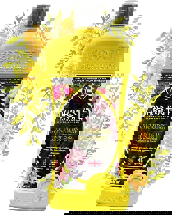 Bronte Heritage Multi-Purpose Plant Fertiliser 1L Concentrate. Organic, seaweed-enriched, plant-based, pet-friendly. Makes 300L