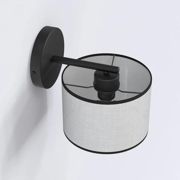 Emibig ECO Wall Lamp 1 x E27 Grey / Black
