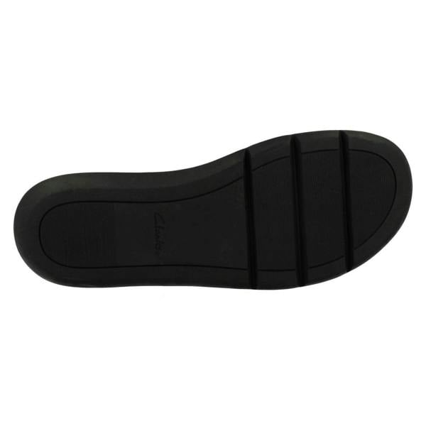 Clarks Ladies Clarks Unstructured Cross Detailed Wedge Heel Sandals Jemsa Cross