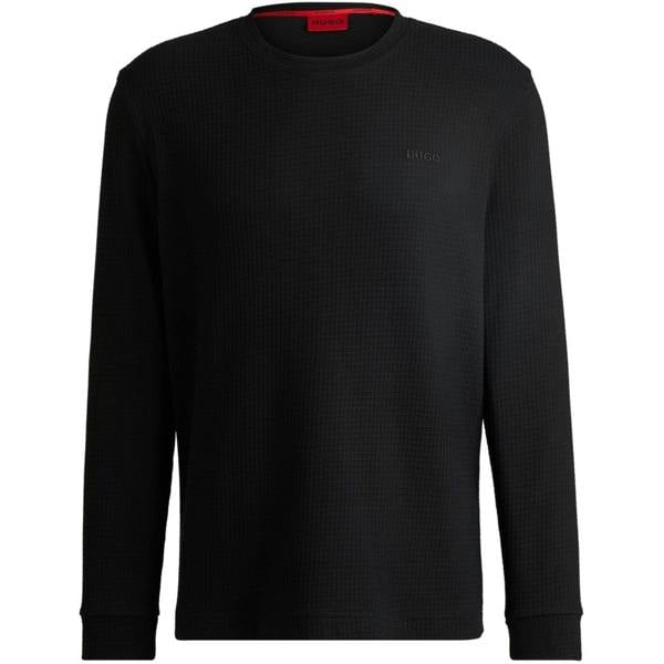 Hugo Mens Austin Long-Sleeved Pyjama Top - Black - 