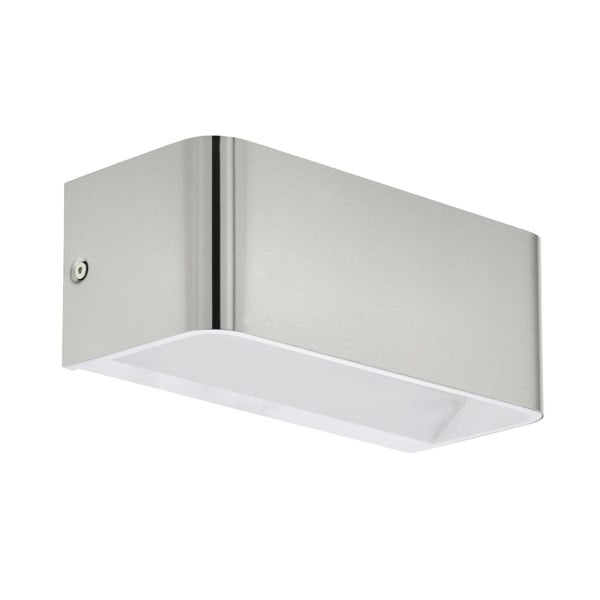 EGLO Sania 4 LED Satin Nickel Cube Aluminium Wall Light