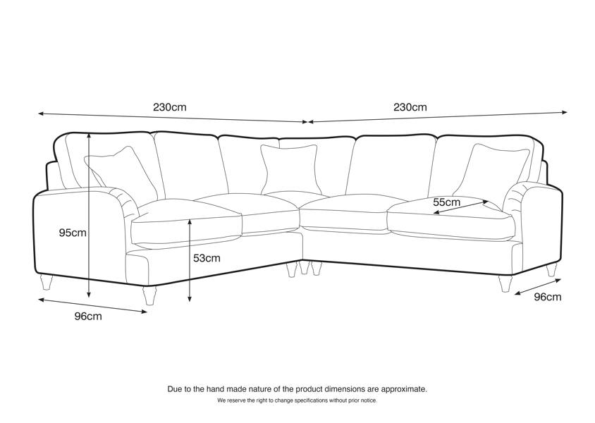 The Great Sofa Company The Swift Large Corner Sofa