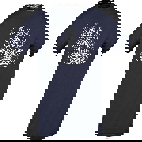 Aquascutum Mens Crest T-Shirt - Navy Blue