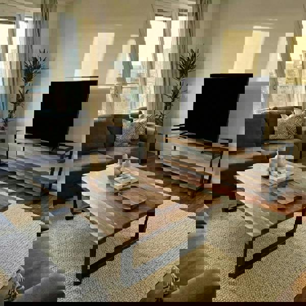 TRL Furniture Luxury Walnut Coffee Table