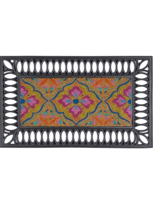 The Rugs Outdoor Bright Tile Coir Insert (23x53cm)