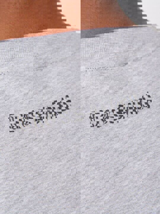 Crosshatch Gooch T-Shirt Light Grey Marl