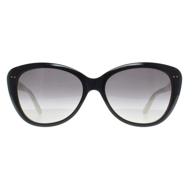 Kate Spade Sunglasses Angelique/S US FU8 Y7 Black Cream Grey Gradient