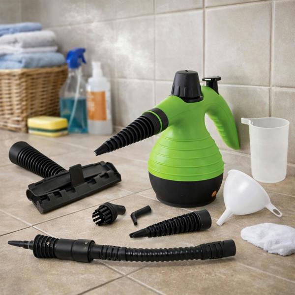 Dragodirect Electric Handheld Steam Cleaner 350ml & Accessories
