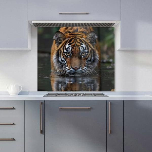 Warren Reed Tiger Glass Kitchen Splashback - 00040