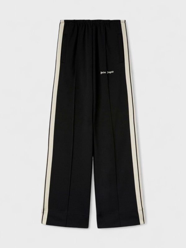 Palm Angels Classic Logo Loose Track Pant Black - Supplied FashionPalm Angels