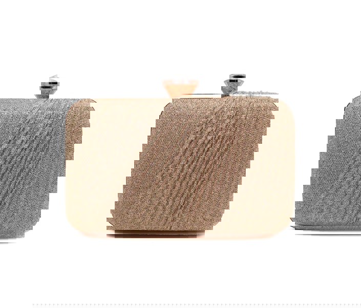 Kitise Luxury Pleated Style Clutch Evening Bag