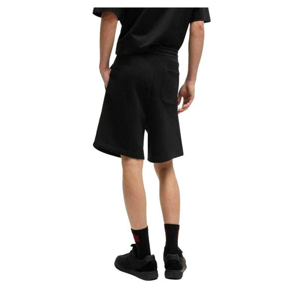 Hugo Boss Mens Nomario Sweat Shorts - Black/White - 