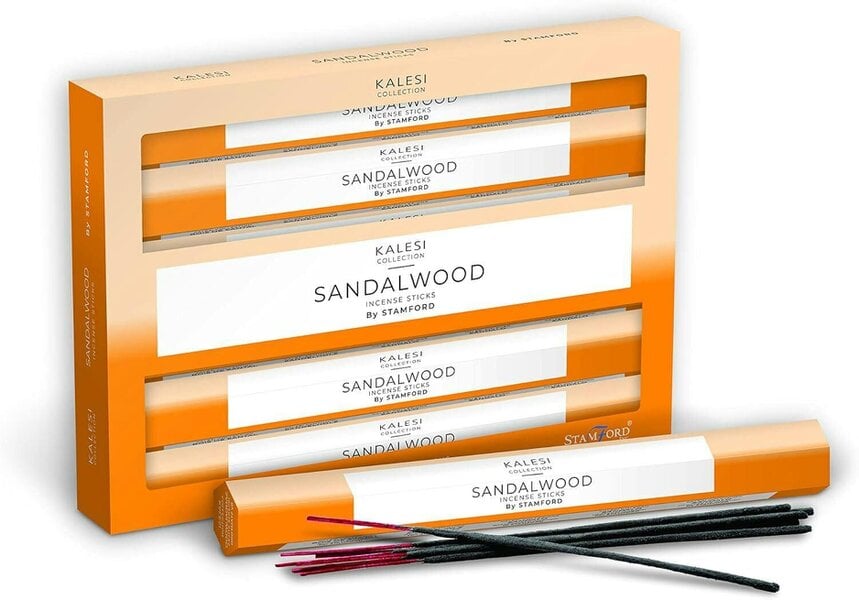 Kalesi Collection Sandalwood Incense Sticks Pack of 6