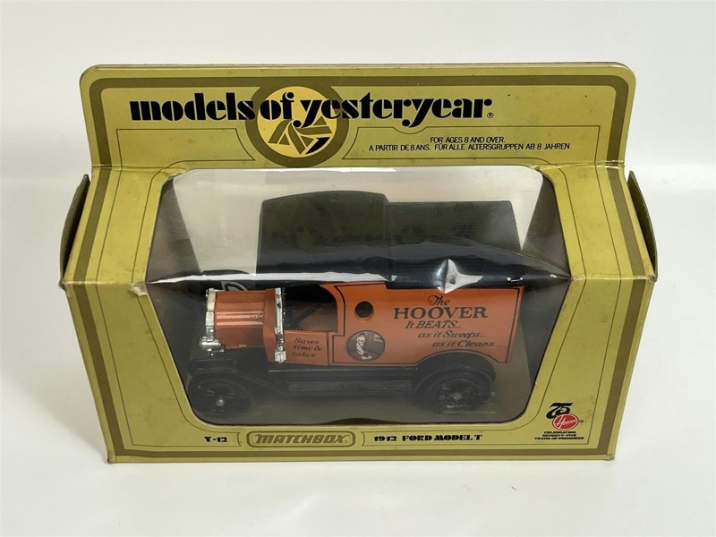 MCSlots Ford Model T 1912 Hoover Models of Yesteryear Matchbox Y12D S6