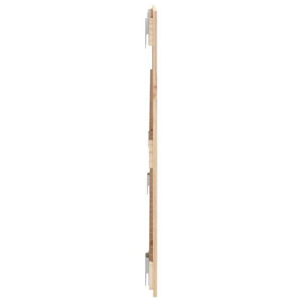Berkfield Wall Headboard 140x3x60 cm Solid Wood Pine