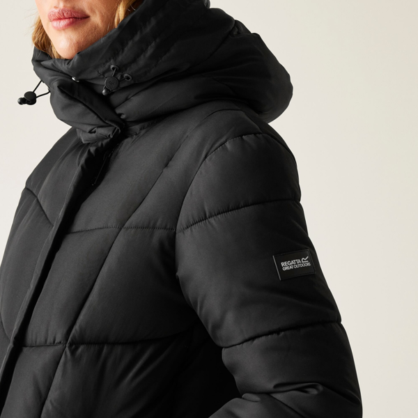 Regatta Women's Nurie Quilted Jacket - Black