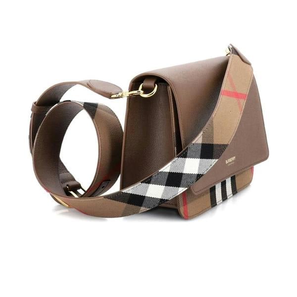 Burberry New Hampshire Earth Shoulder Bag