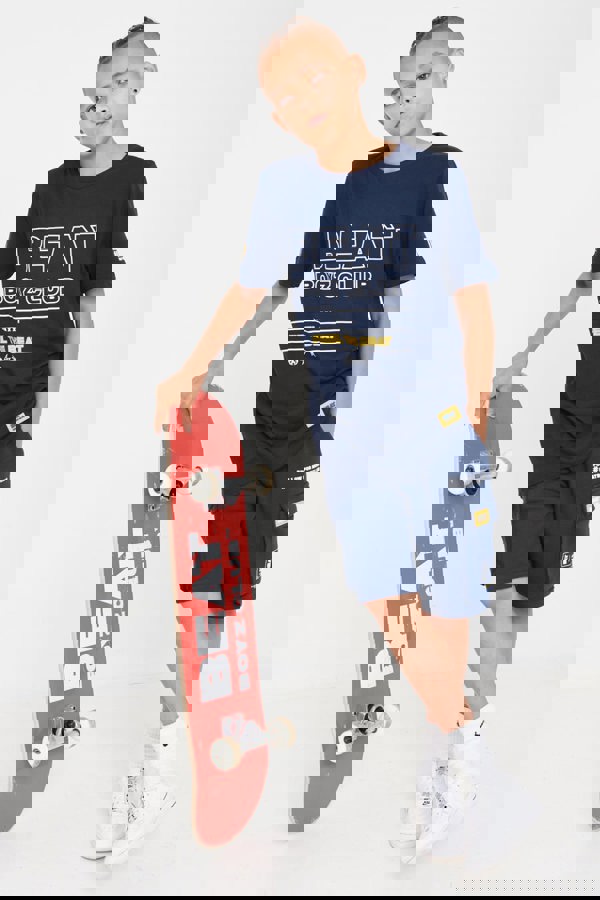 Beat Boyz Club Bionic Combat Shorts - Navy