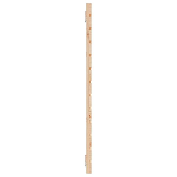 Berkfield Wall Headboard 156x3x91.5 cm Solid Wood Pine