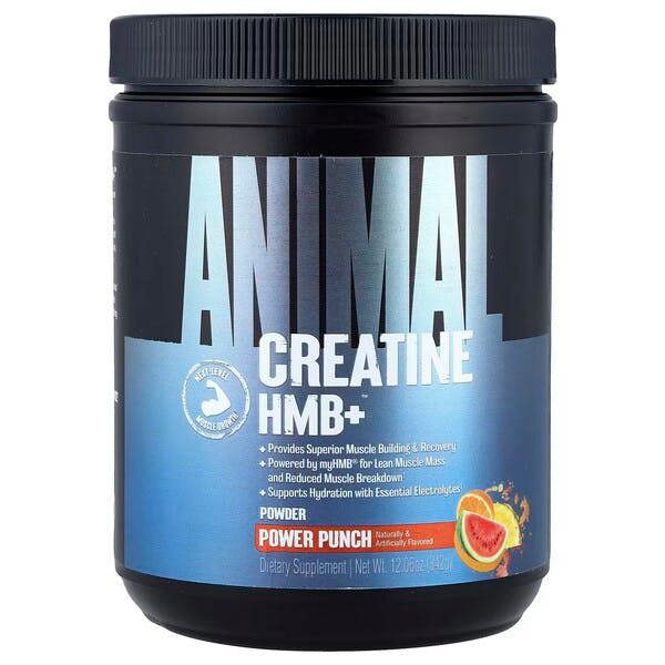 Animal Creatine HMB+, Power Punch - 342g