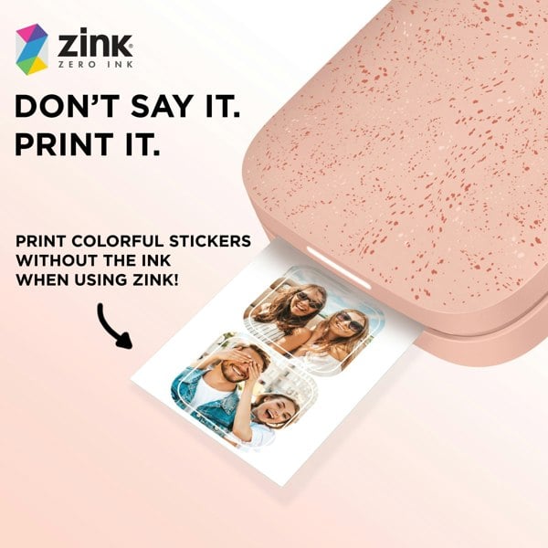 HP | 30 Sheets - HP Sprocket Cut Out Sticker Zink 2x3