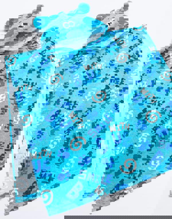 Vanilla Underground Blue's Clues & You! Unisex Kids Blue Poncho Towel (One Size)