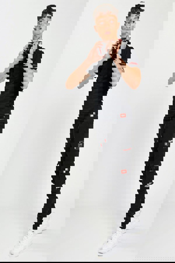 Beat Boyz Club Flyer T-Shirt - Black