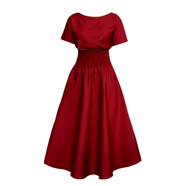 Frock Tales Orchis Dress In Wine