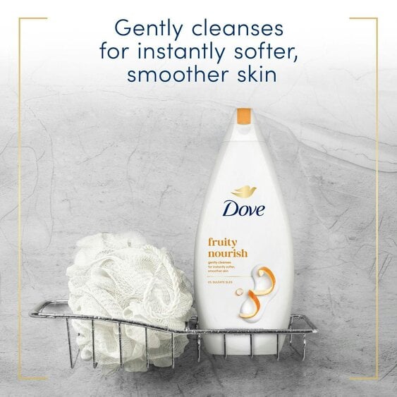 Dove Caring Bath Fruity Nourish Bath Wash 720ml With 0% Sulfate SLES