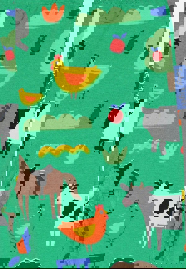 Organic Hillside Print Leggings - Toby Tiger