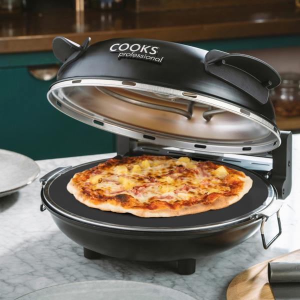 Cooks Professional Electric Pizza Oven | Black