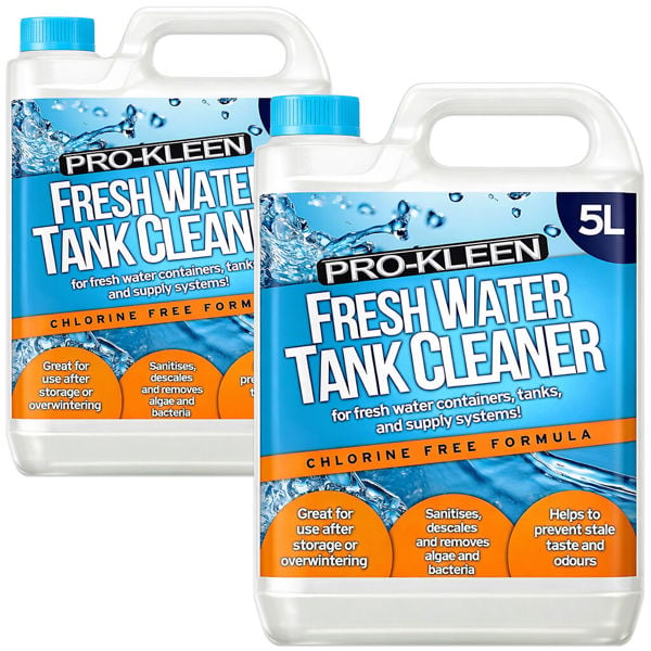 ProKleen Pro-Kleen Fresh Water Tank Cleaner 10L - Sanitises, Descales, Removes Algae & Bacteria - Prevents Stale Taste & Odours